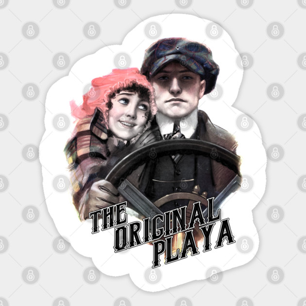 Th Original Playa- Vintage Style Sticker by Joaddo