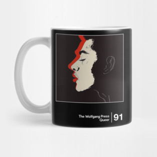 The Wolfgang Press - Queer - Minimalist Style Graphic Design Mug