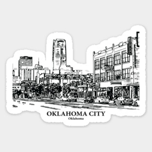 Oklahoma City - Oklahoma Sticker