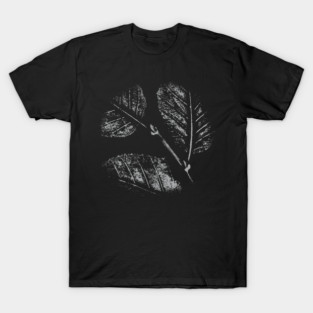 Beech Tree Leafes VINTAGE Background - Shabby T-Shirt