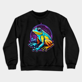 Frog-Lover Crewneck Sweatshirt