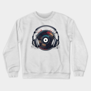 Music-Lover Crewneck Sweatshirt