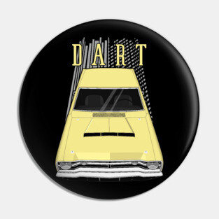 Dodge Dart 1968 - yellow Pin