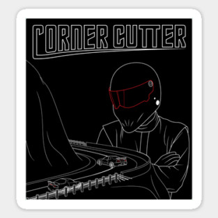 Corner Cutter Sticker