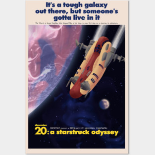 Dimension 20(01): A Starstruck Odyssey - The Wurst Edition Posters and Art
