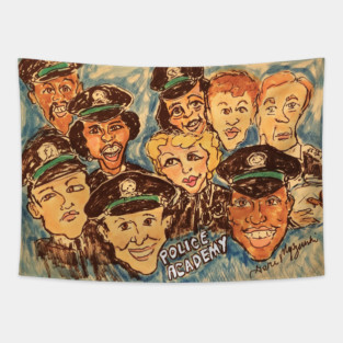 Police Academy Tapestry