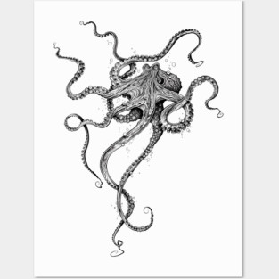 Octopus Posters and Art