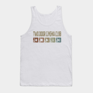 Two Door Cinema Club Control Button Tank Top