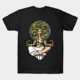 Medusa Gorgon Meditation T-Shirt
