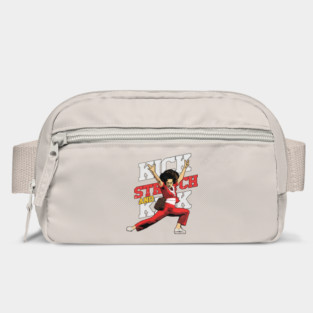 sally omalley KICK STRECH AND KICK fan design Bag