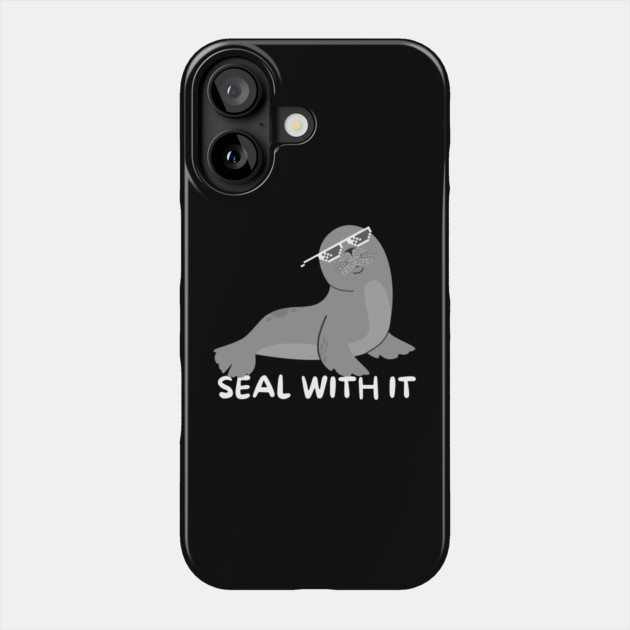 Seal With It Sea Lion Gift Phone Case by The WYLD Tribe