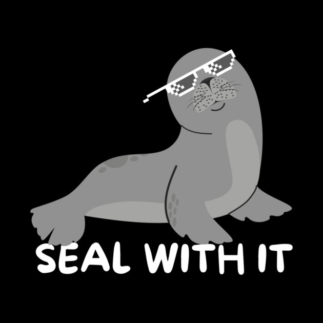 Seal With It Sea Lion Gift by The WYLD Tribe