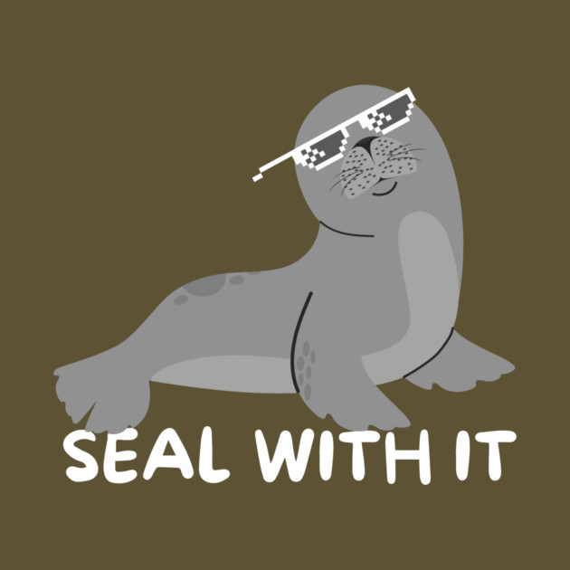 Seal With It Sea Lion Gift by The WYLD Tribe