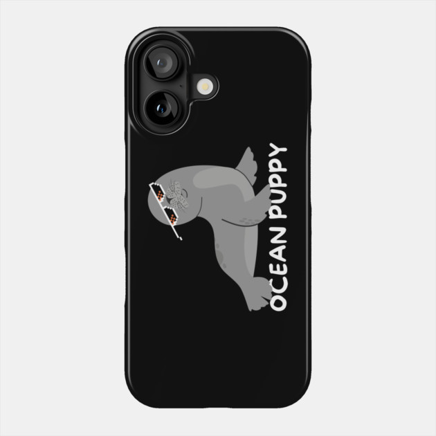 Sea Lion Ocean Puppy Phone Case by The WYLD Tribe