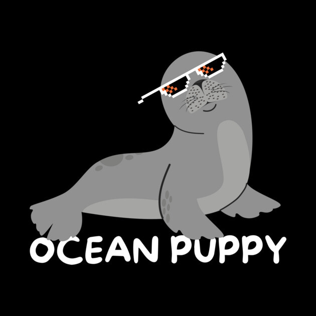 Sea Lion Ocean Puppy by The WYLD Tribe