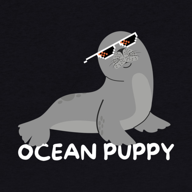 Sea Lion Ocean Puppy by The WYLD Tribe