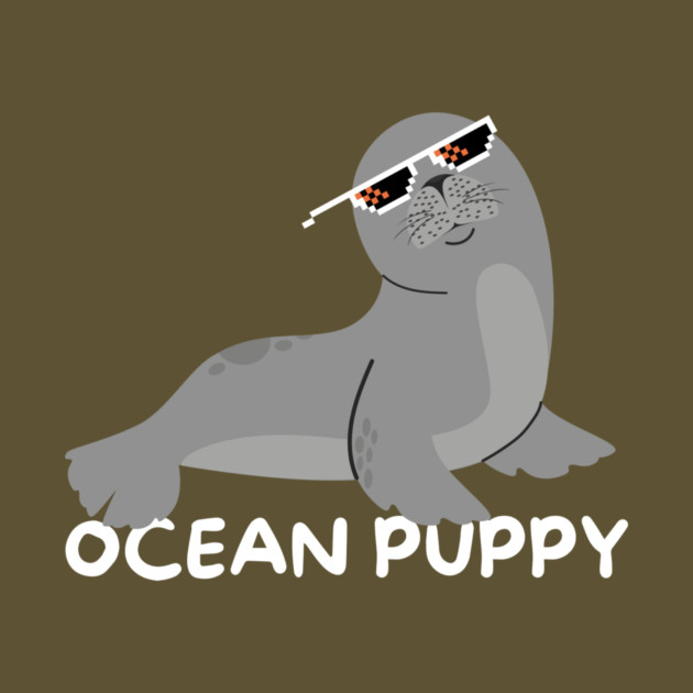 Sea Lion Ocean Puppy by The WYLD Tribe