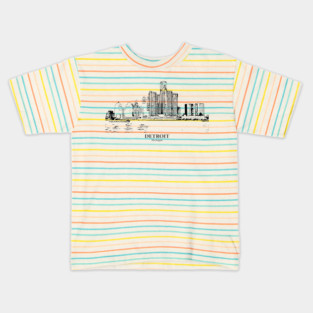 Detroit - Michigan Kids T-Shirt