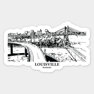 Louisville - Kentucky Sticker