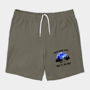 Sloth Hiking Team - Rest is for the Best Shorts