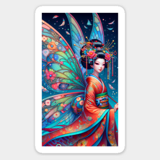 Japanese Fairy Sticker