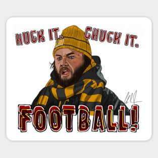 Zack and Miri: Huck It Chuck It Sticker