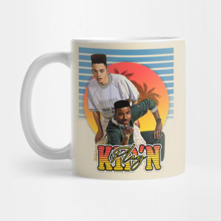 Retro Style FLYER Kid'N Play Hip Hop Mug