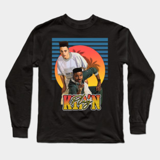 Retro Style FLYER Kid'N Play Hip Hop Long Sleeve T-Shirt