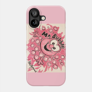 Mr Bubble Phone Case