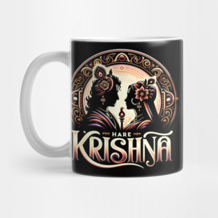 Radha & Krishna Hare Krishna Mug