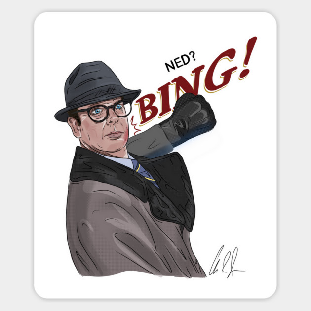 Groundhog Day: BING Magnet by 51Deesigns