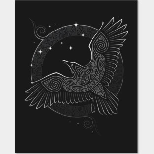 NORTHERN RAVEN Posters and Art