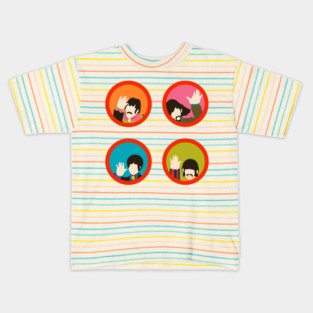 yellow submarine minimal Kids T-Shirt