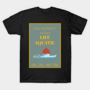 Life Aquatic minimal poster T-Shirt