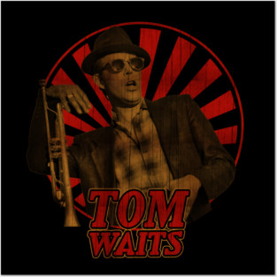 Retro Vintage Classic Tom Waits Posters and Art