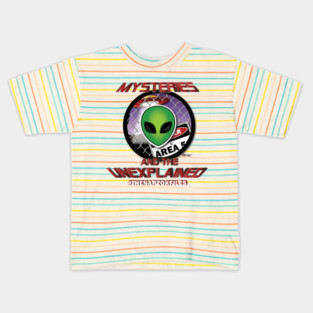 Mysteries and the Unexplained - Area 51 shirt! Kids T-Shirt