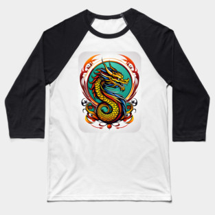 Dragon-Art Baseball T-Shirt