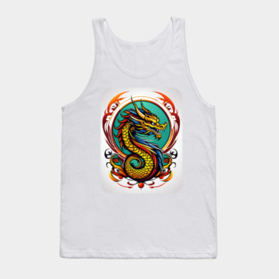 Dragon-Art Tank Top
