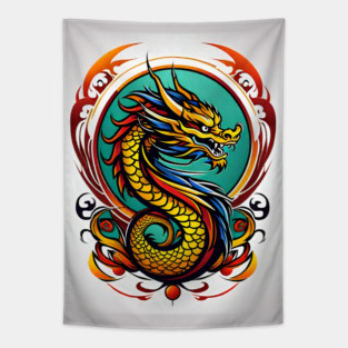 Dragon-Art Tapestry