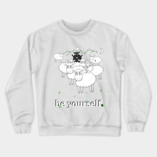 Be yourself Crewneck Sweatshirt