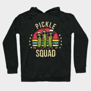 Pickle Squad Funny Pickles Hoodie
