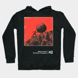 The Myth of Sisyphus - Minimal Style Graphic Artwork Hoodie