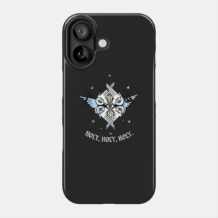 Seraphim Angel Christian Traditional Tattoo Flash Phone Case