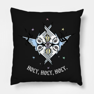 Seraphim Angel Christian Traditional Tattoo Flash Pillow