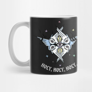 Seraphim Angel Christian Traditional Tattoo Flash Mug