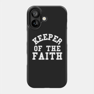 Keeper of the Faith Christian Hardcore Terror parody Phone Case