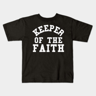 Keeper of the Faith Christian Hardcore Terror parody Kids T-Shirt