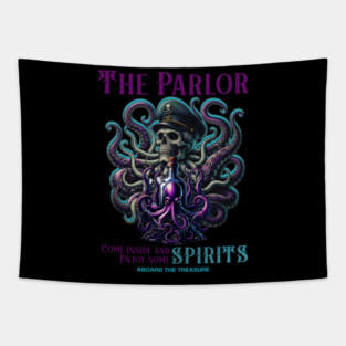 The Parlor Bar Aboard the Treasure Orlando Florida Tapestry