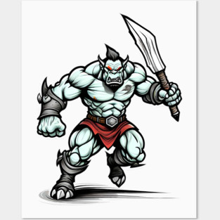 Orc Posters and Art