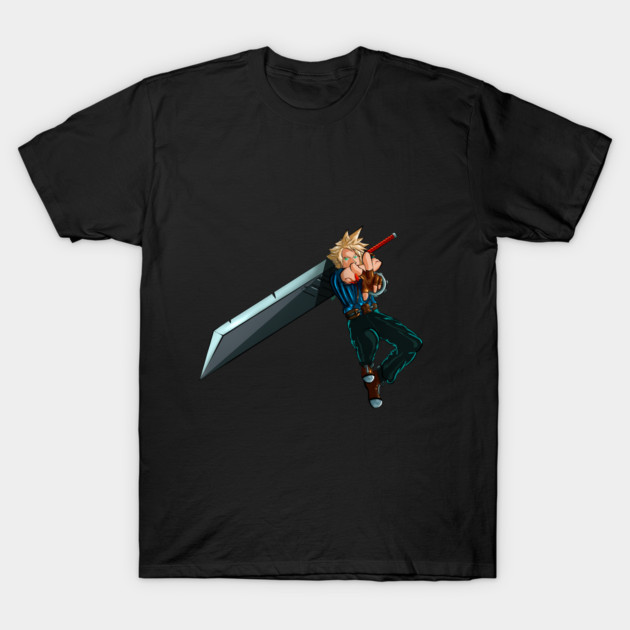 Spikey Boy Final Fantasy T-Shirt TeePublic